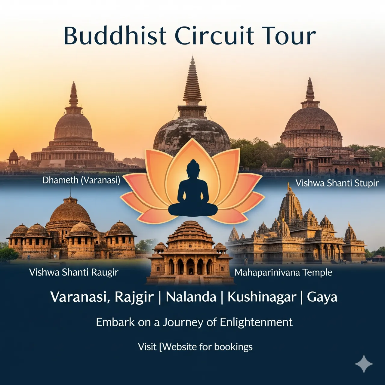 Varanasi to Lumbini (Nepal) Cab Service via Sunauli Border